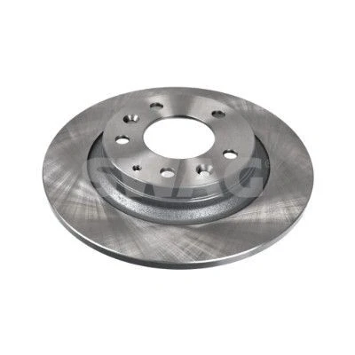 Imagem de SWAG Disco de travão MAZDA: 6 Sedan, Hatchback, 323 F Eixo traseiro 10mm 5furos 114,3mm cheio revestido 33 10 7248 G25Y26251,G25Y26251A,GF3Y26251