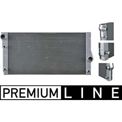 Imagem de MAHLE ORIGINAL CR 1148 000P Radiador, arrefecimento do motor para veículos com ar condicionado 600 326 32 Aletas de refrigeração soldadas BMW: 5 Sedan