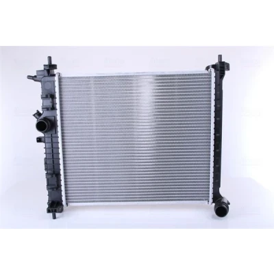 Imagem de NISSENS 630735 Radiador, arrefecimento do motor Alumínio 470 409 26 Aletas de refrigeração soldadas