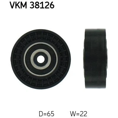 Imagem de SKF VKM 38126 Polia de Desvio MERCEDES BENZ: Vaneo