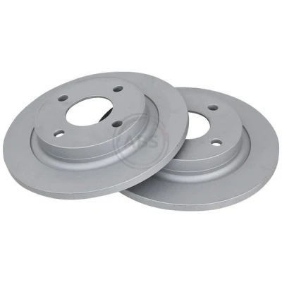 Imagem de A.B.S. Disco de travão FORD: FIESTA 7 253mm 12mm 4furos 108mm cheio Fundição cinzenta revestido 18618 2096336,H1BC2A315AB Discos