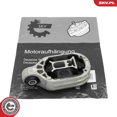 Imagem de ESEN SKV 75SKV078 Suporte, motor traseira Rolamento de Borracha e metal Alumínio, 187mm 74mm RENAULT: MEGANE 3 Grandtour, Coupe
