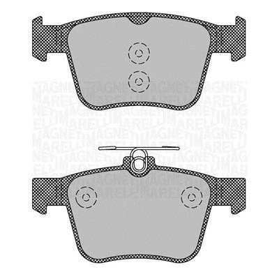 Imagem de MAGNETI MARELLI 363916060713 Jogo de pastilhas para travão disco VOLKSWAGEN: Golf 7, 7 Variant, Passat B8 SEAT: Leon III ST