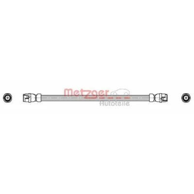 Imagem de METZGER 4114079 Mangueira de Travão 345 MERCEDES BENZ: Classe A