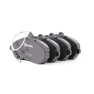 Imagem de BREMBO P 61 096 Jogo de pastilhas para travão disco incl. contacto aviso desgaste com parafusos pinça acessórios