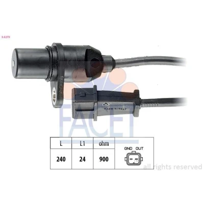 Imagem de FACET 9.0279 Gerador de Impulsos Made in Italy OE Equivalent HYUNDAI: Getz, ACCENT 2, COUPE