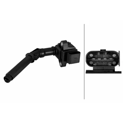 Imagem de HELLA 5DA 358 290 691 Bobina de ignição 4pólos 12V Tipo ligação SAE MERCEDES BENZ: CLA Coupe, RENAULT: Megane 4