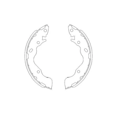 Imagem de KAVO PARTS KBS 3402 Maxilas de Travão 203 39