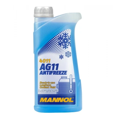 Imagem de MANNOL AG11 Longterm MN4011 1 Anticongelante G11 Azul MERCEDES BENZ: Classe C Sedan, W124 E VOLKSWAGEN: Vento, GOLF 3