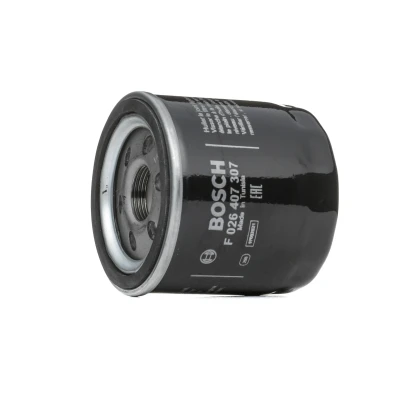 Imagem de BOSCH F 026 407 307 Filtro de óleo M 22 x 1,5 com uma válvula retenção aparafusado FORD: Focus Mk4 Turnier, Mondeo 5 Kombi
