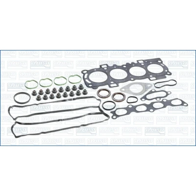 Imagem de AJUSA 52270100 Jogo de juntas, cabeça do cilindro com retentores haste válvulas, junta da motor MULTILAYER STEEL FORD: FIESTA 6