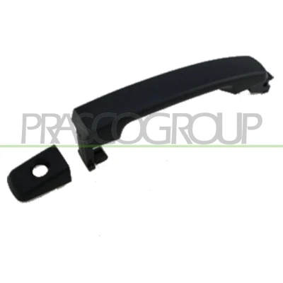 Imagem de PRASCO DS8148007 Puxadores de Porta exterior, à frente, lado esquerdo preto liso NISSAN: NP300 Navara Pick up