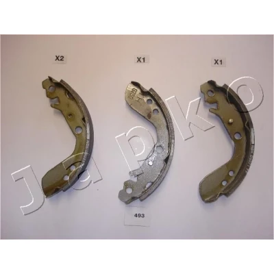 Imagem de JAPKO 55493 Maxilas de Travão Eixo traseiro 180 31,8 HONDA: Jazz 2