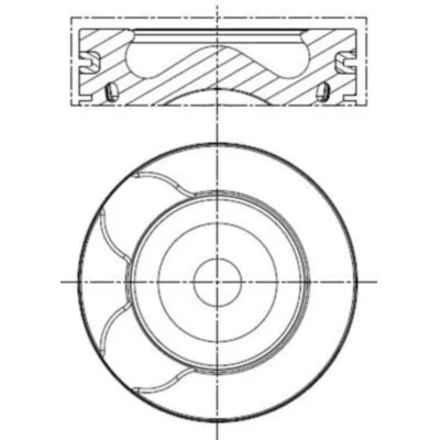 Imagem de Pistão MAHLE 039 PI 00128 000