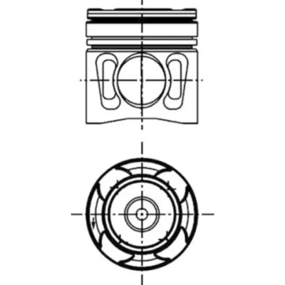 Imagem de KOLBENSCHMIDT 40836960 Kit de reparação, êmbolos / camisas cilindros