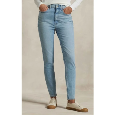 Imagem de Polo Ralph Lauren Highrise Superslim Calças de Ganga