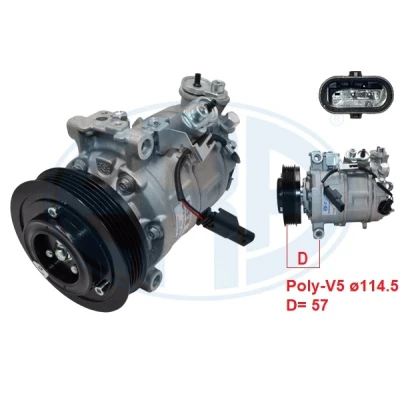 Imagem de ERA 670198 Compressor 12V MERCEDES BENZ: Classe A