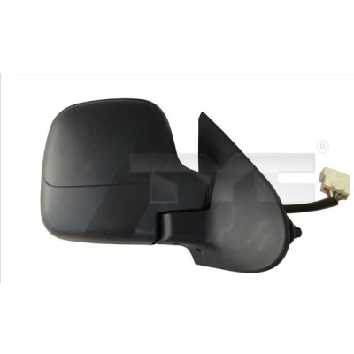 Imagem de Espelho retrovisor Tyc 305 0010 esquerda preto convexo, aquecível, para regulação eléctrica dos espelhos CITROËN: Berlingo / First I Van