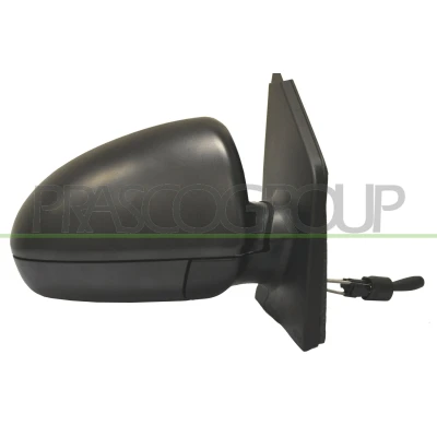 Imagem de Espelho retrovisor Prasco ME3057113 à direita preto manual ajustável pelo interior SMART: Fortwo II Coupe