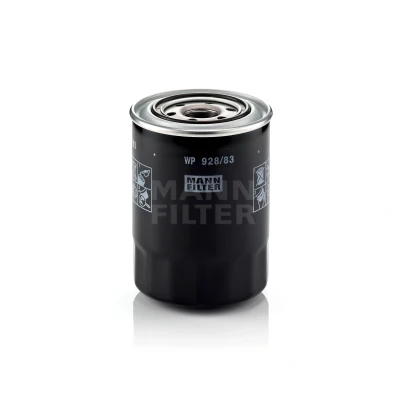 Imagem de MANN FILTER WP 928/83 Filtro de óleo M 26 X 1.5 com uma válvula retenção aparafusado HYUNDAI: H 1 / Starex MPV, GALLOPER 2, Van