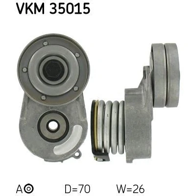 Imagem de SKF VKM 35015 Polia Tensora OPEL: Corsa C Hatchback, Astra H Caravan, Combo Van / Carrinha
