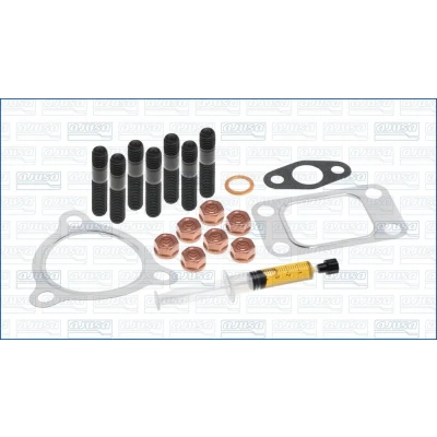 Imagem de ALANKO 10920474 Kit de montagem, turbocompressor com juntas perno roscado, porca, instruções montagem AUDI: 100 C4 Sedan, VOLVO: S70