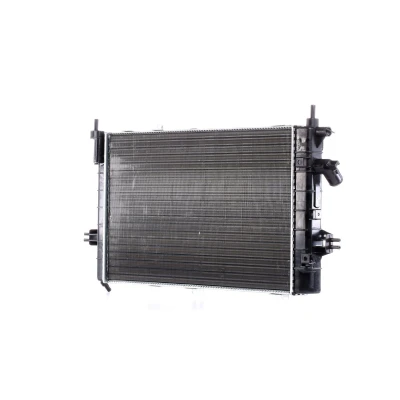 Imagem de TYC 725 0028 R Radiador, arrefecimento do motor 608 378 34 Caixa de velocidades manual Aletas refrigeração unidas mecanicamente