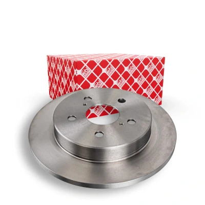 Imagem de FEBI BILSTEIN 108688 Disco de travão Eixo traseiro 281 12 5 114,3 cheio revestido TOYOTA: C HR