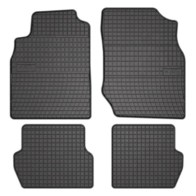 Imagem de FROGUM 547211 Conjunto de tapete chão Borracha à frente e atrás 4 preto NISSAN: Almera II Hatchback
