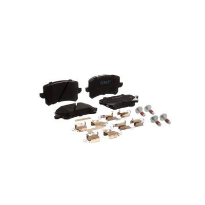 Imagem de SKF VKBP 90023 Jogo de pastilhas para travão disco não preparado indicador aviso desgaste com acessórios VOLKSWAGEN: Passat B6 Variant