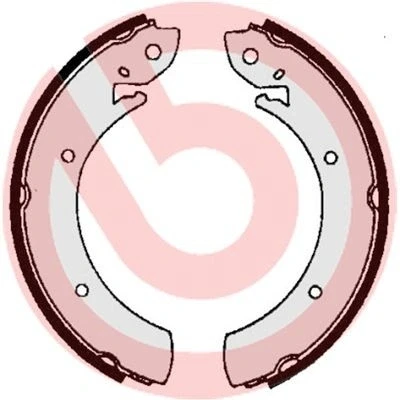 Imagem de BREMBO S 68 516 Maxilas de Travão 254 57
