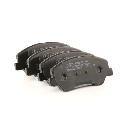 Imagem de BREMBO P 18 025 Jogo de pastilhas para travão disco com avisador sonoro desgaste acessórios KIA: Rio 3, 4, Picanto II