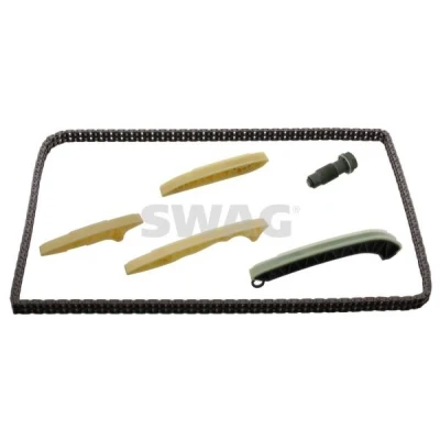 Imagem de SWAG 99 13 0330 Jogo de correntes distribuição dupla, Corrente fechada MERCEDES BENZ: Classe E Sedan, SLK, C T modell
