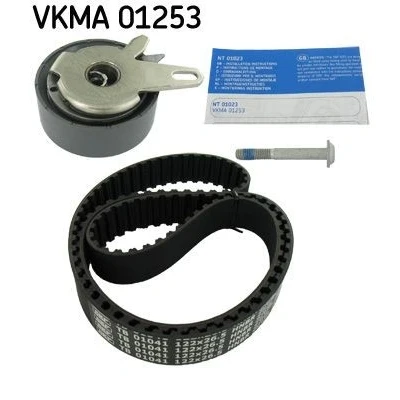 Imagem de SKF VKMA 01253 Jogo de correias dentadas 122 com perfil dentado trapezoidal VOLKSWAGEN: Transporter 4 Bus,