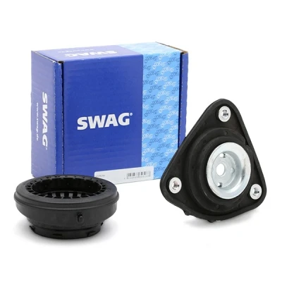 Imagem de SWAG 50 93 0842 Suporte de apoio do conjunto mola / amortecedor Eixo dianteiro com rolamentos esferas FORD: Focus 2, Mk1 Hatchback
