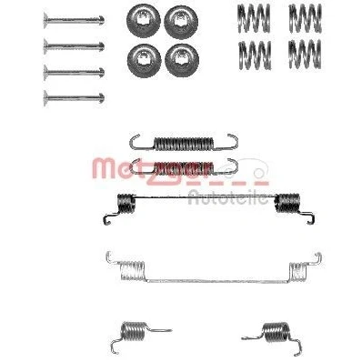 Imagem de METZGER 105 0014 Kit de acessórios, maxilas do travão