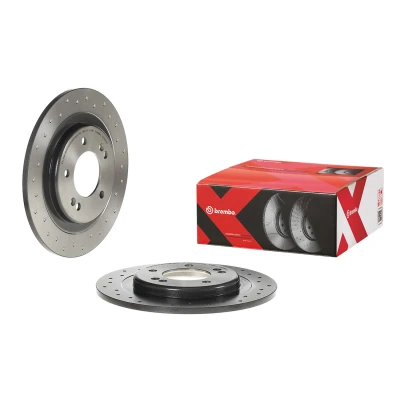 Imagem de BREMBO 08.C250.1X Disco de travão 284 10 5 perfurado, cheio revestido alto carbono com parafusos KIA: cee‘d II Hatchback, Sportswagon