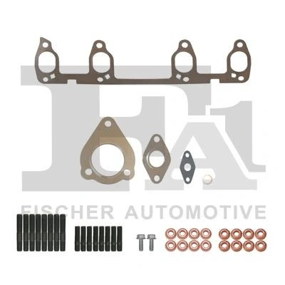 Imagem de FA1 KT110025 Kit de montagem, turbocompressor VOLKSWAGEN: Golf 4, Bora Sedan, Sharan I, AUDI: A3 Hatchback, SKODA: Fabia 2, 1 Combi