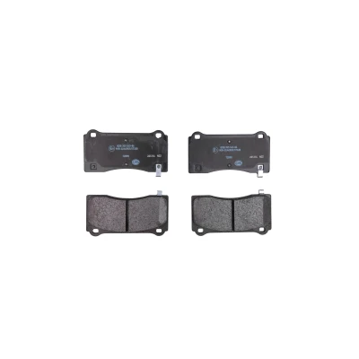 Imagem de HELLA 8DB 355 040 861 Jogo de pastilhas para travão disco com avisador sonoro desgaste TESLA: Model 3, Y