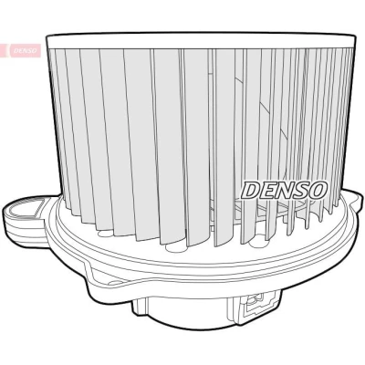 Imagem de DENSO DEA43007 Ventilador do Habitáculo para veículo com volante à esquerda