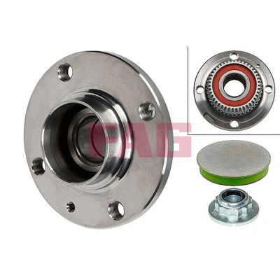 Imagem de FAG 713 6106 60 Kit de rolamento roda A imagem corresponde ao volume fornecimento 120,00 AUDI: A3 Sportback, Hatchback, SEAT: Inca