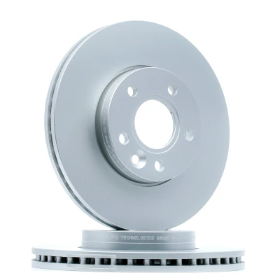 Imagem de DELPHI BG3868C Disco de travão 278 25 5 ventilado revestido não tratado sem o rolamento da roda, anel sensor do ABS FORD: Focus 2