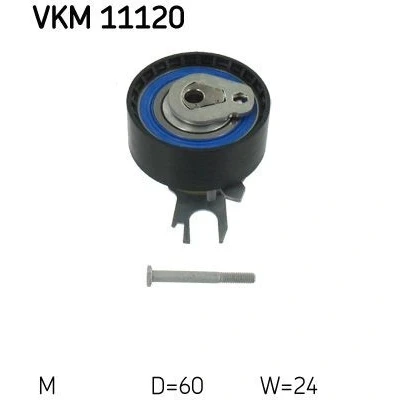 Imagem de SKF VKM 11120 Rolo tensor, correia dentada com material de fixação VOLKSWAGEN: Golf 4, 4 Variant, Polo III Hatchback, SEAT: Ibiza 2, 3