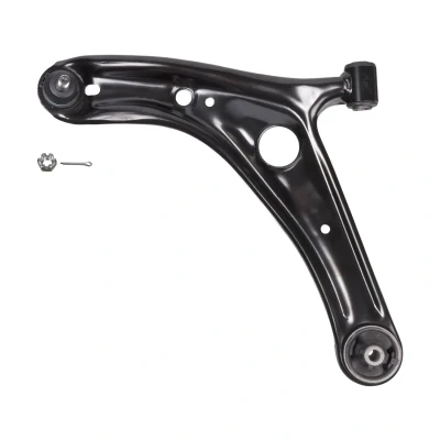 Imagem de FEBI BILSTEIN 43046 Braço de suspensão Eixo dianteiro, lado esquerdo, em baixo transversal Chapa aço TOYOTA: Yaris I Hatchback, Verso