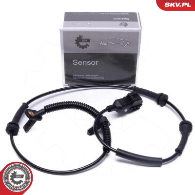 Imagem de ESEN SKV 06SKV478 Sensor de ABS Eixo dianteiro, ambos os lados 2 875 910 12 preto