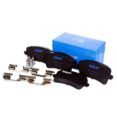 Imagem de SKF VKBP 90150 Jogo de pastilhas para travão disco não preparado indicador aviso desgaste com acessórios AUDI: A5 B8 Sportback