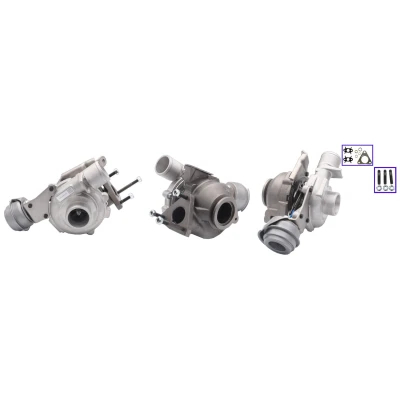 Imagem de ELSTOCK 91 1891 Turbocompressor accionado pelos gases de escape, atuador controlo pneumático com juntas