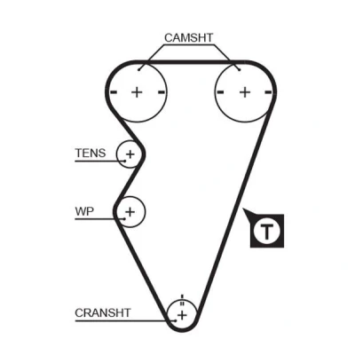 Imagem de GATES FleetRunner Micro V Stretch Fit 5238XS Correia de Distribuição MG: MG ZR Hatchback, ROVER: 200 45 25 Hatchback
