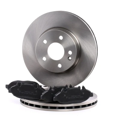 Imagem de MAPCO 47914 Kit de travões Eixo dianteiro ventilado com chapa anti ruído