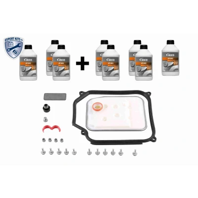Imagem de VAICO V10 3847 XXL Conjunto de peças, mudança óleo, caixa vel. automática com acessórios, junta óleo para lavagem
